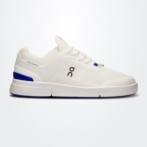 On Running Men's Cream and Blue Sneakers